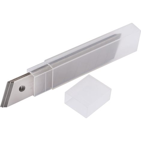Lot de 10 lame denrechange pour cutter 18mm de marque DRAPER