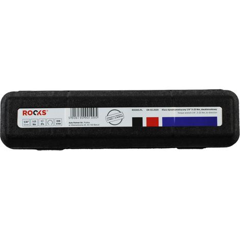 Chiave Dinamometrica ROOKS 1/4" 5-25 Nm (OK-02.2020)