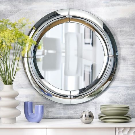 Miroir rond design 80cm Luni (1/5)