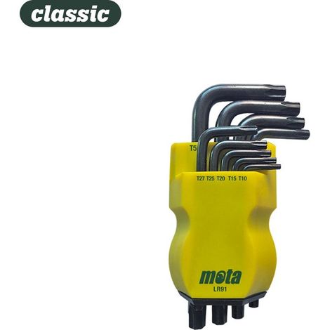 Set chiavi antimanomissione Torx lr91 MOTA