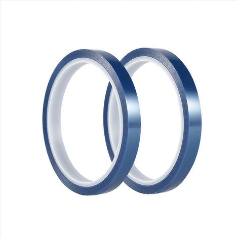 2 rouleaux de ruban thermique bleu pour sublimation thermique (1/5)