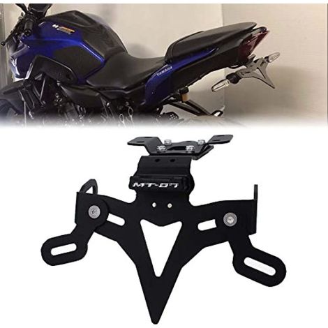 Support de Plaque d'Immatriculation MT-07: Kit Eliminateur Garde-Boue Arrière Design Compact Durable pour Yamaha MT-07 FZ-07 2014-2022 (1/5)