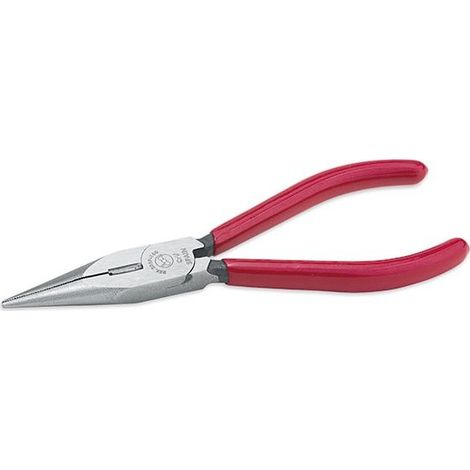 Pince à bec semi-circulaire, avec coupe, M/PVC, CrV (160 mm) 208P-160