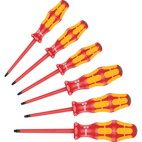 Wera 167i/6 VDE Kit cacciaviti 6 parti TORX interno (1/4)