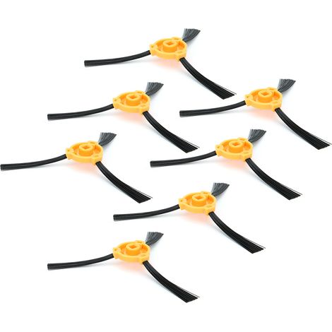Adaptées aux balayeuses à brosse latérale Deebot N79/N79S, ce sont des brosses de nettoyage pour le sol, le côté et le côté de la balayeuse. (1/5)