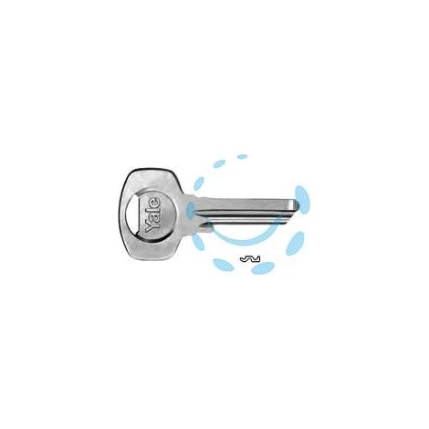 CHIAVE GREZZA YALE 1009 - 4 spine DX - mm.23,65 (01009000B084000)