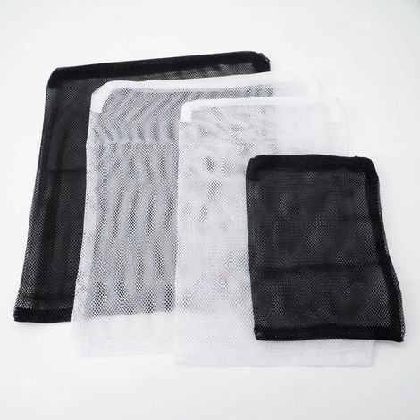 Filet à filtre pour aquarium noir 10 x 15 cm