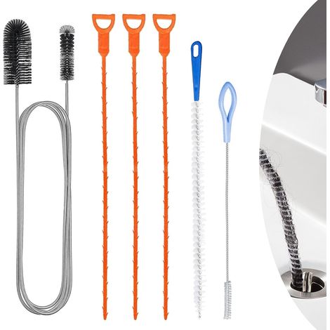 Flexible Cleaning Brush for Supply Pipe, 6 Pieces (1/5)