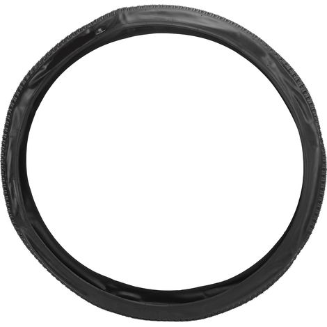 Pneu vélo pliable 27,5x2,1 bande de roulement caoutchouc noir, pneu extérieur VTT et route, remplacement robuste, tringles pliables, adhérence optimale, 1 pièce (1/5)