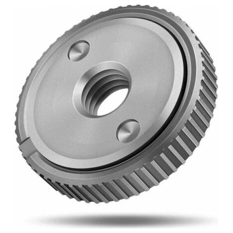 Schleifer-Zubehör, SDS Clic M14 Schnellspannmutter, für alle Winkelschleifer von AEG, Black & Decker, Dewalt, Flex, Hitachi, Metabo, Makita etc. (1x Spannmutter),AAFGVC