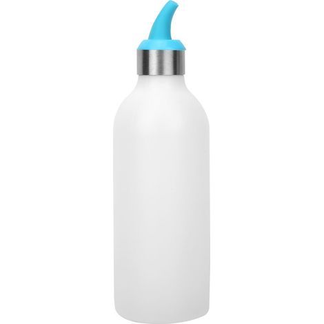 Stück 450 ml Quetschflasche für Marmelade, Kochgewürze, Salatsaucen (blau) (1/5)