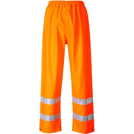 Pantalon de pluie HiVis Sealtex™ FR couleur : Orange taille XXL - PORTWEST (1/2)