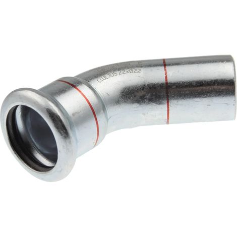 VSH XPress Acero al carbono Codo 45° FØ 35 Tipo C1412, 6201811