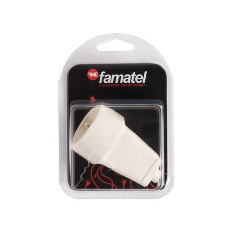 BASE MOVIL ELEC 100X145X55 TT 16A-250V POLIC BL FAMAT