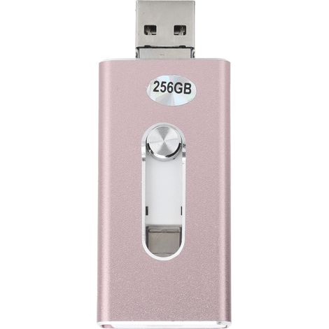 Clé USB OTG 3 en 1 256GB pour Android iOS Windows - Stockage Portable Universel (1/5)