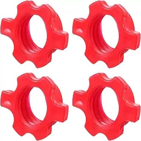 Halterklemmen - 2 5 Cm Opening - Antislip Spinlock Moer - Geluidsreducerende Ring - PE Kunststof - 4 Stuks (1/5)