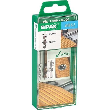 Spax Foret,5 Stk. - CutCase (1/3)