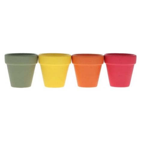 Bougie Citronnelle Multicolore Jaune Orange Vert Rose - Luance