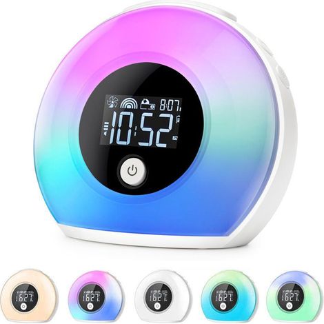 Wach hellem Wecker mit Bluetooth (1/5)