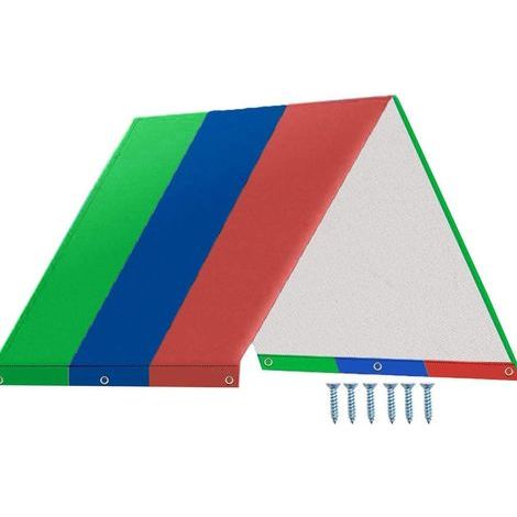 52" x 89",rechange pour aire jeux pour enfants, bâche rechange étanche et résistante aux UV pour balançoire (1/5)