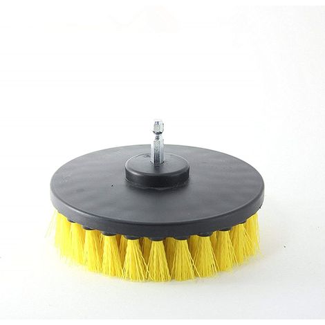 5" Drill Brush - For Grout, Floors, Tubs, Showers, Tile, Bathroom & Kitchen (1/4)