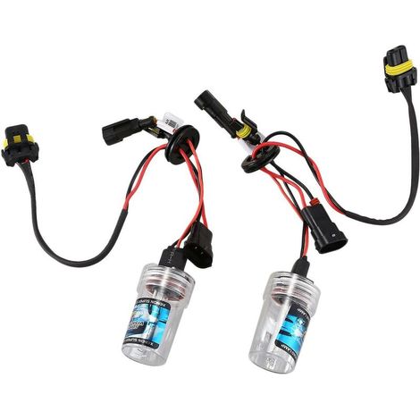 [Faros delanteros] H11 Xenón 55W 6000K 2 unidades Lámparas de coche Blanco Luz
