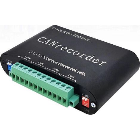 CAN-Bus-Datenlogger, Offline-Aufzeichnung, Offline-Wiedergabe, batteriebetriebenes Relais, SD-Kartenspeicher (1/5)
