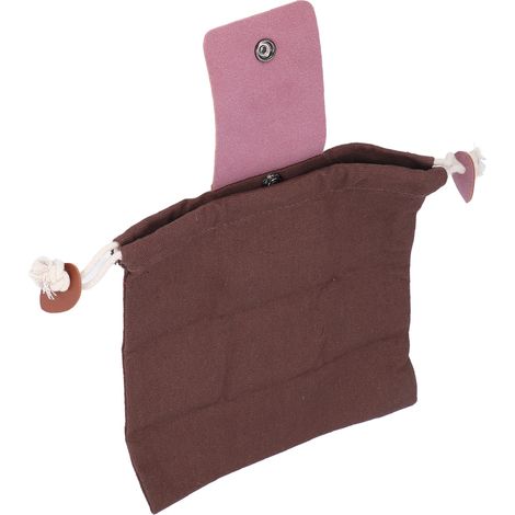 Sac à provisions avec fermeture à boucle, capacité de charge de 900 g, léger, portable, en toile, pliable, sac pratique pour les activités de plein air (1/5)