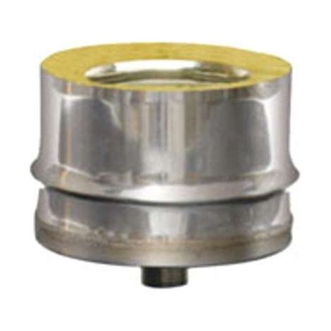 MARAL Tappo inox Maral scarico condensa 10-15 DP Acciaio inox Aisi 316L-V2 parete interna Acciaio inox Aisi 304 parete esterna Finitura lucida Doppia parete Isolante coppella in lana di roccia 25 mm c (1/2)
