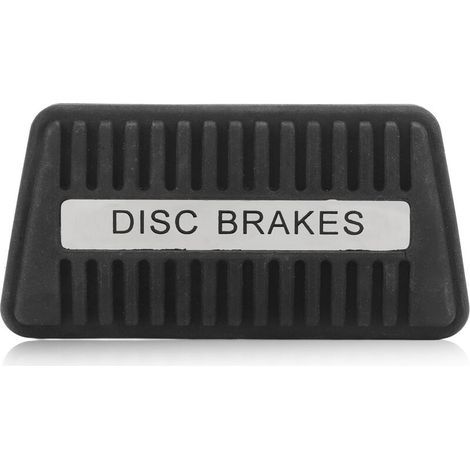 1 Pièces de Remplacement de Plaquette de Pédale de Frein en Caoutchouc Durable pour HK HT HG HQ HJ HX HZ WB VB VK VL VX LC LJ LH LX UC(avec des Mots) (1/5)