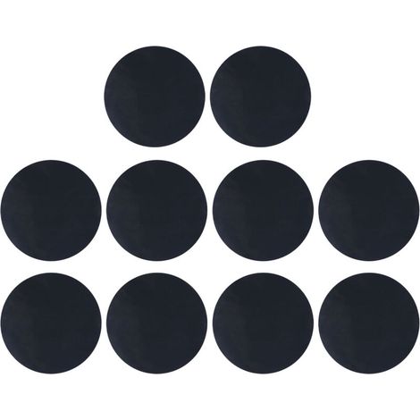 10Pcs Round Barbecue Grill Mat PTFE Reusable Non Stick High Temperature Resistant Fryer Mat for Frying Cooking Grilling (1/5)