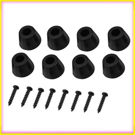 keenso pieds en caoutchouc pour haut-parleur Pieds en Caoutchouc 8 Paquets 30x20mm Coussinets Anti-Vibrations video fixation (1/5)