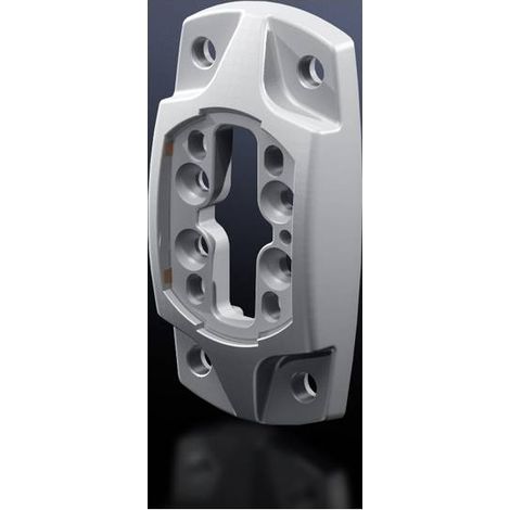 Rittal CP 6206.820 Bride de fixation rigide aluminium gris clair (RAL 7035) 1 pc(s)