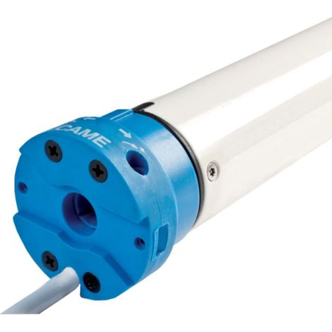 Came – Moteur pour volets roulants 20Nm 161W 230V – Longueur 453mm – Vitesse 15RPM – Charge max 36kg – SKU 1UY0019