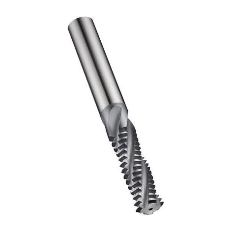 Fraise filetée D.10mm M14, avancée 2mm, HM Alcrona Pro avec IK (1/4)