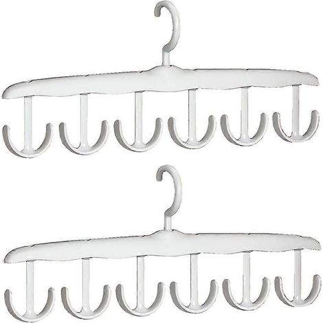 Cintre en plastique multifonctionnel pour sous-vêtements et gilets, crochet de rangement pour dortoir, séchoir à linge. (1/5)