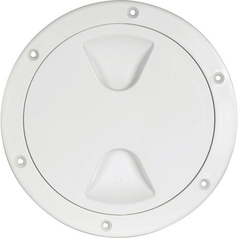 Couvercle d'inspection fileté - 1 unité - Polyéthylène robuste - Étanchéité optimale - Réservoirs eau et carburant - Diamètres variés