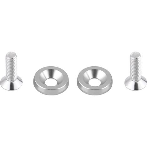 Clip de batterie JDM Honda Civic EK BTD004 (Argent) (1/5)