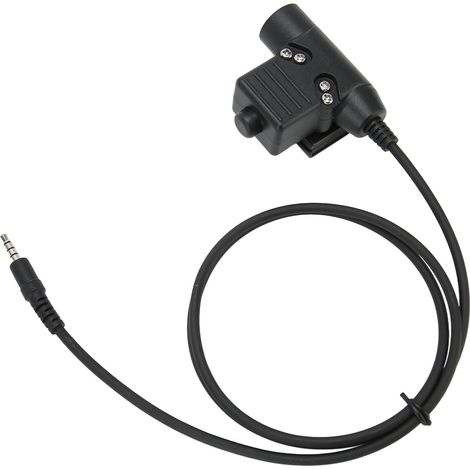 Adaptateur PTT U94 avec Connecteur 3,5mm pour Casques Tactiques Kenwood (1/5)