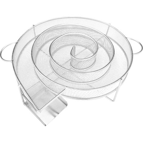 Générateur Fumée Froide – Rond – Acier Inox – Saumon/Fromage/Porc – BBQ Extérieur – Saveurs Fumées (1/5)