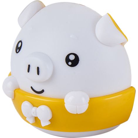 Nachtlicht mit Fernbedienung, Helligkeit einstellbar, augenschonend, Mini-Nachtlampe zum Einstecken für Schlafzimmer, Babyzimmer, Weiß (1/5)