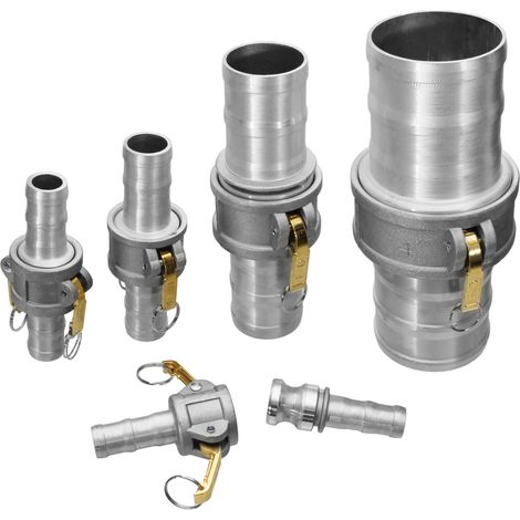 Camlock Schnellverschluss Kupplung Hebelarm Verbindung Schlauchverbinder Adapter (1/5)