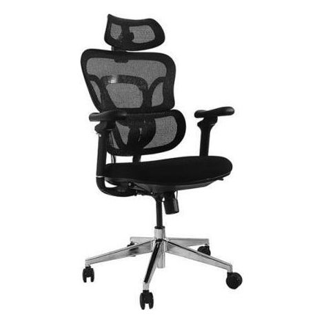 Bürostuhl Equip 651050 651053 schwarz Aluminium Mesh