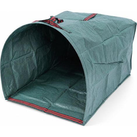 Collecteur de Feuilles, Sacs de Déchets de Jardin Réutilisables, Collecteur de Feuilles de Jardin de Type Pelle à Poussière, Sac de Feuilles de Pelouse Pliable avec Poignées, (150L) (1/5)