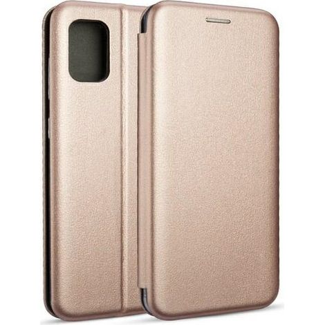 Étui à rabat Beline pour Samsung Galaxy M31s - Coque arrière style livre or rose (1/2)