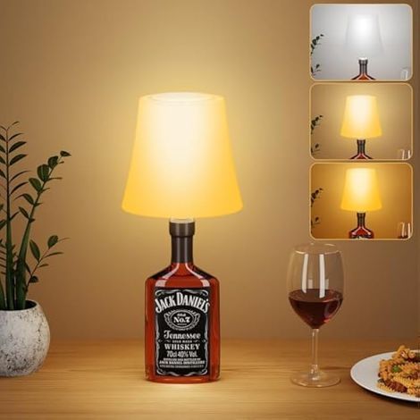 Lampe Bouteille Rechargeable Avec 3 Température de Couleur+RGB (1/5)