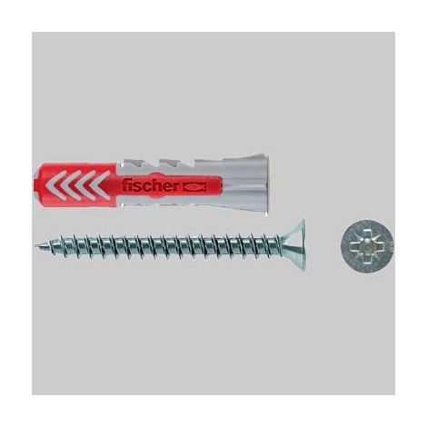 TASSELLO DI FISSAGGIO UNIVERSALE BICOMPONENTE DUOPOWER - 6 x 30 S - 100 pezzi - FISCHER