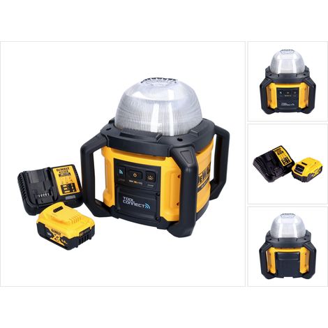 DeWalt DCL 074 P1 Faretto da cantiere a batteria Faretto 18 V 5000 lm 4000 Kelvin + 1x batteria ricaricabile 5,0 Ah + caricatore (1/5)