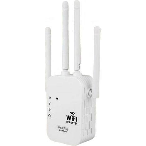 Repeteur Wifi - Bi-bande 2.4 GHz et 5 GHz - 1200 Mbps - Portée Jusqu'à 120 M - Adaptateur Bluetooth 5.0 - Pour Maison Bureau Appartement - 1 Piece (1/5)