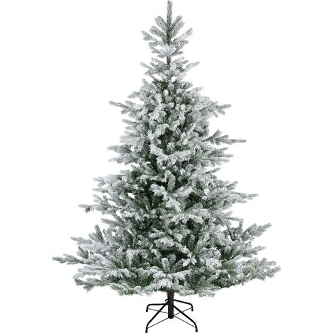 Amicasa Grandis Albero di Natale Innevato 180cm Pv Diametro 132cm (1/5)